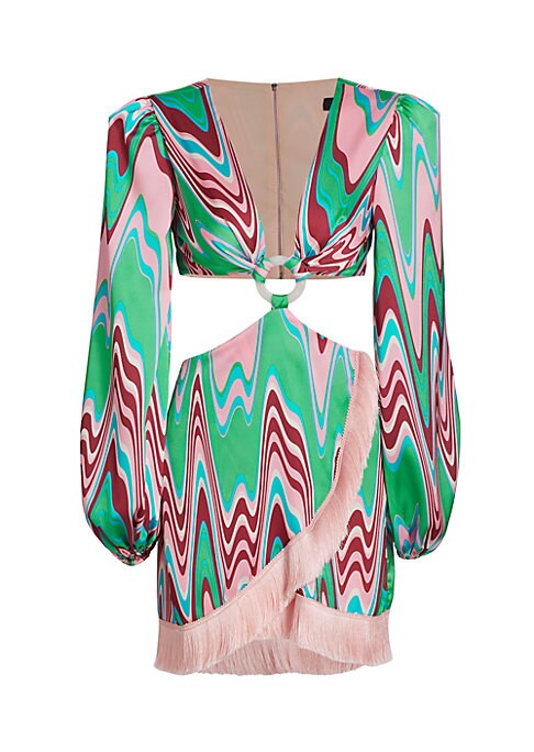 Fringe Wave Dress