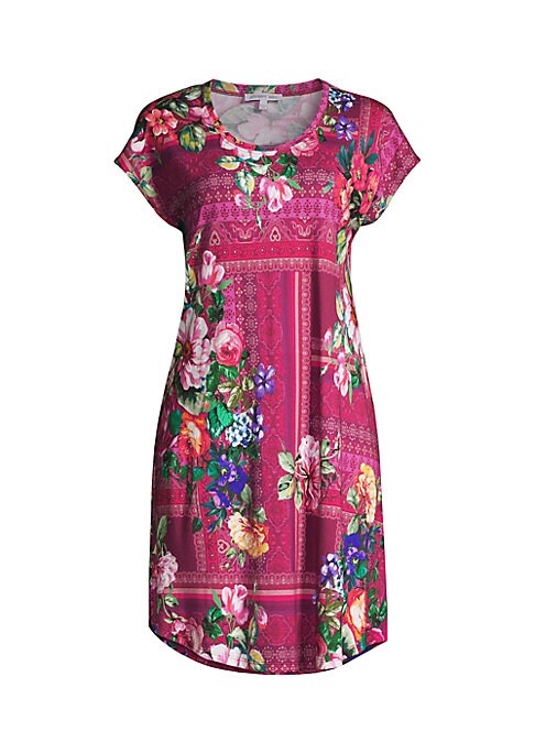Floral Cotton Nightgown