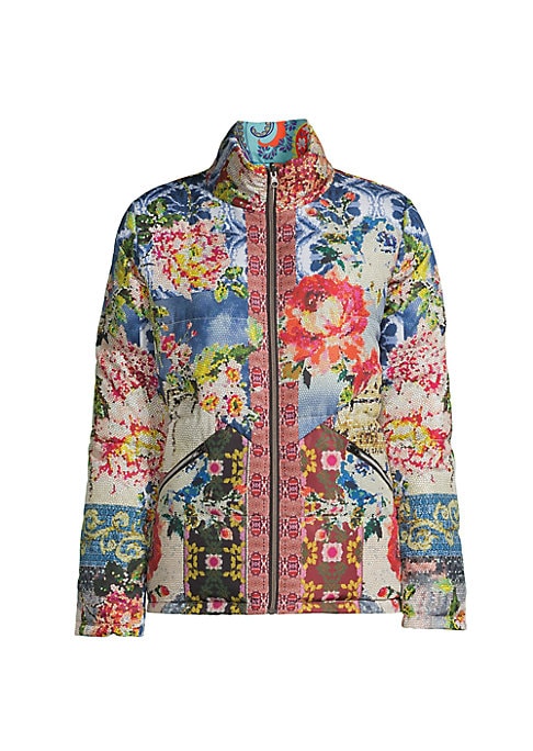 Dual Design Puffer Jacket