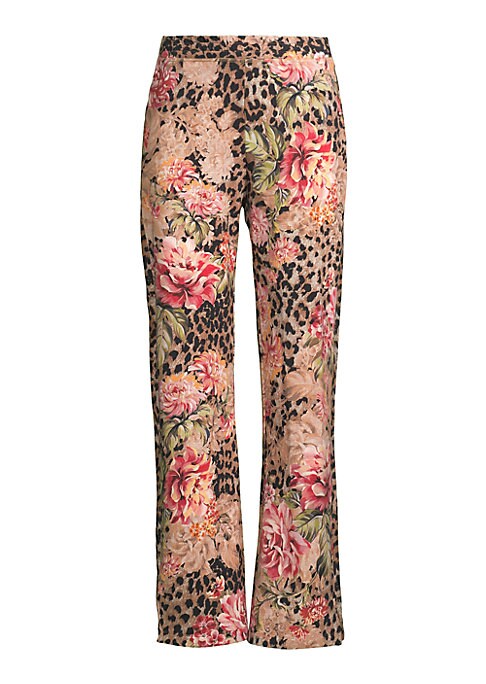Floral Leopard Lounge Pants