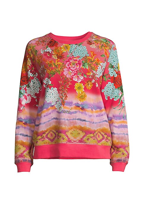 Floral Comfort Sweatshirt