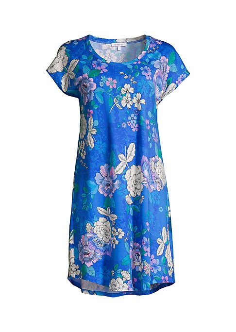 Floral Cotton Lounge Dress