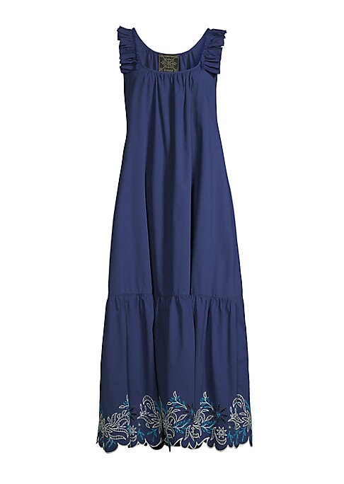 Chic Eyelet Tier Dress