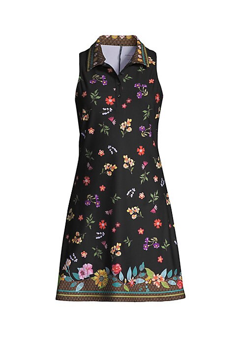 Floral A-Line Tennis Dress