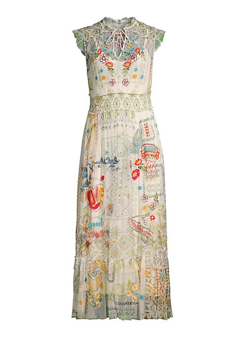Embroidered Dreamy Maxi Dress