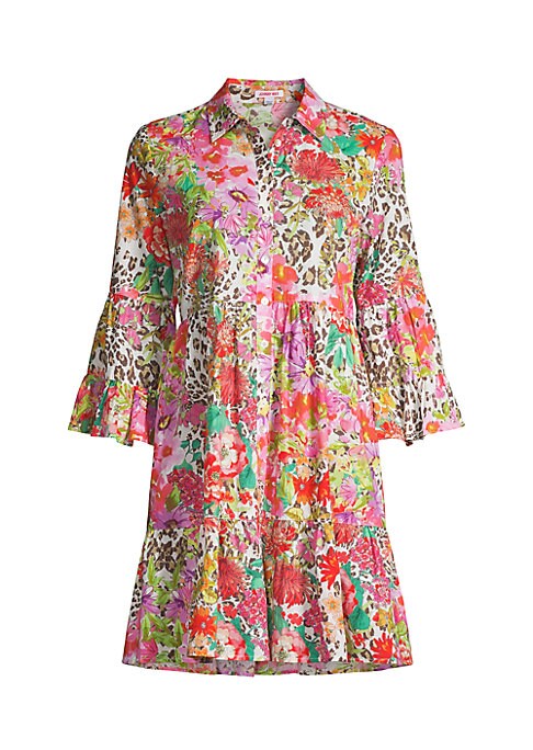 Floral Fusion Shift Dress