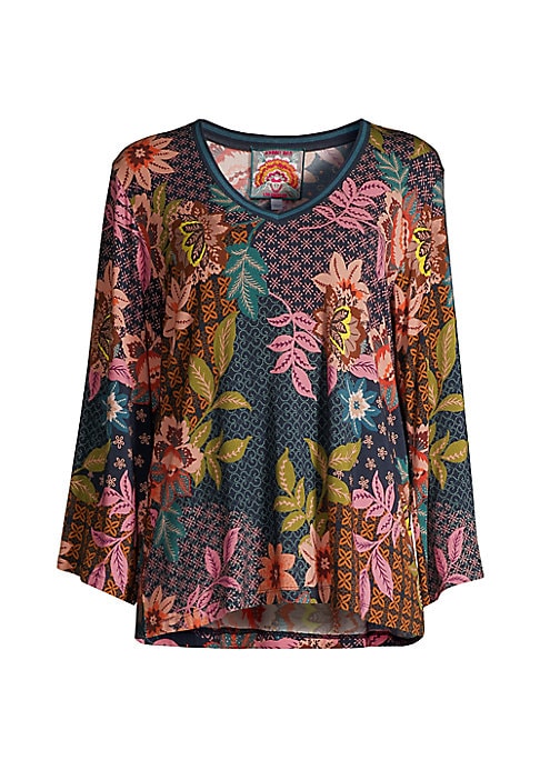 Floral Kimono Blouse