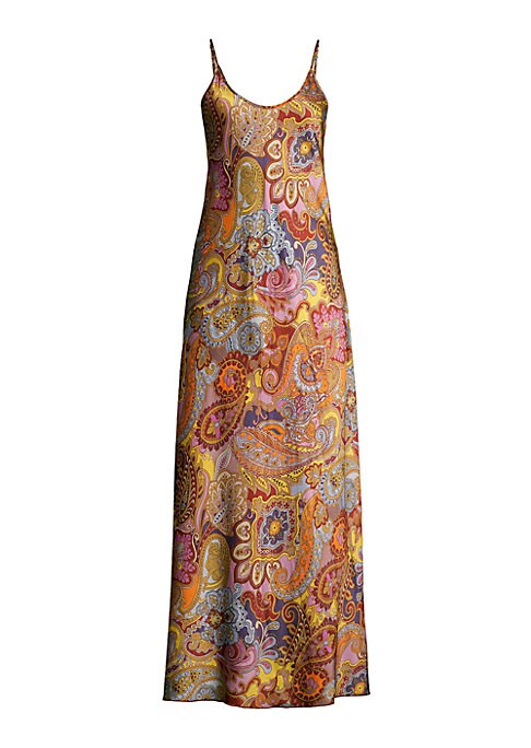 Paisley Luxe Maxi Dress