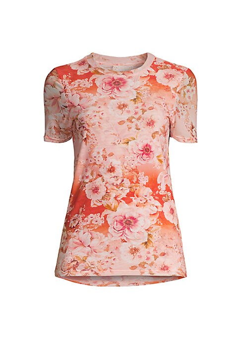 Floral Mesh Delight Tee