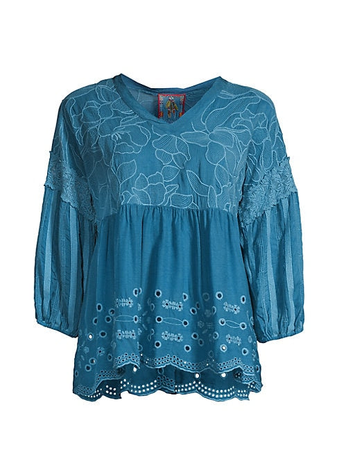Floral LaceVibe Top