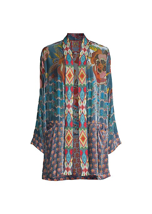 Floral Velvet Luxe Jacket