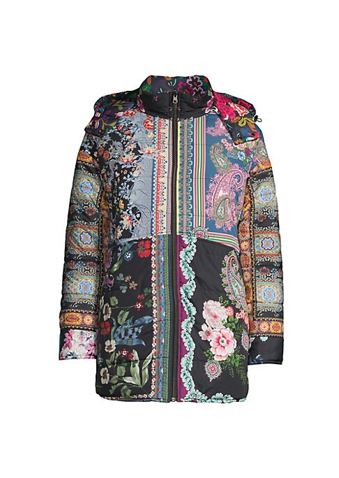 Floral-Paisley Reversible Jacket