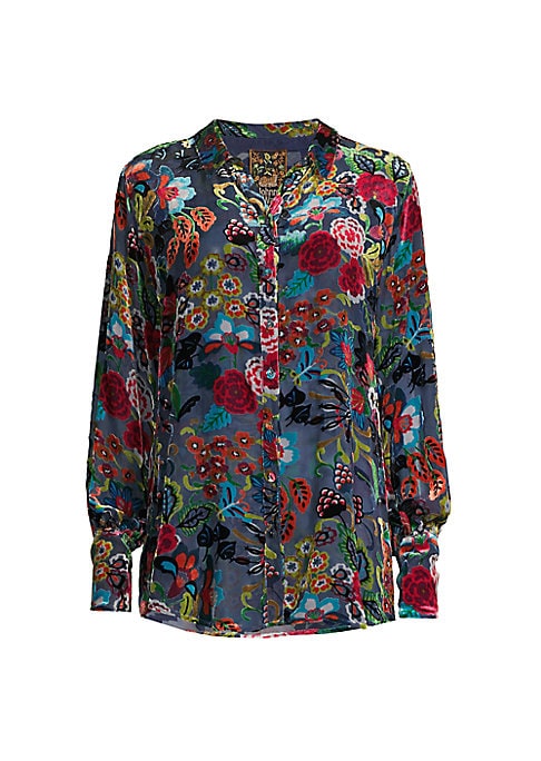 Velvet Bloom Blouse