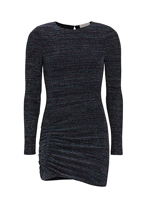 Shimmering Ruched Elegance