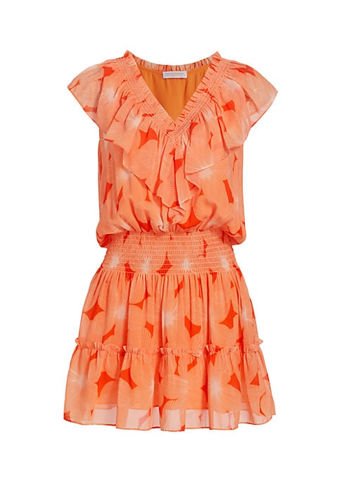 Floral Flutter Minidress
