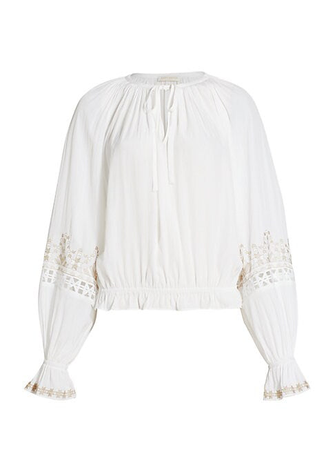 Embroidered Chic Blouse