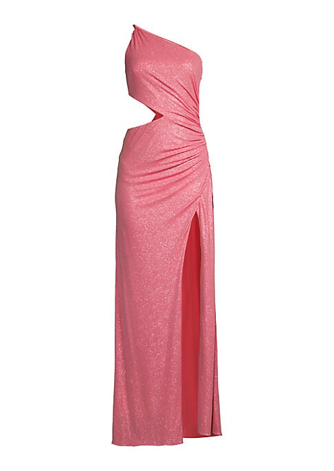 Glittery Cut-Out Gown