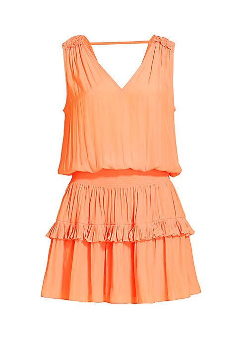 Ruffled Mini Charm Dress