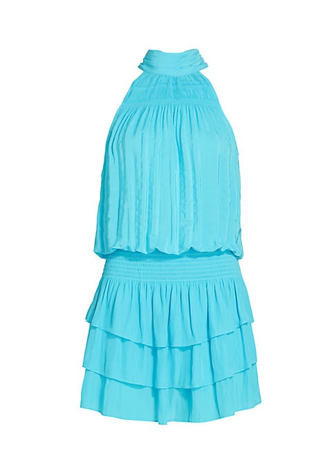 Chic Flowing Halter Dress