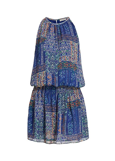 Chic Patchwork Minidress