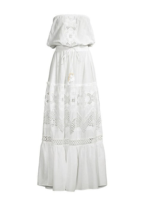 Breezy Eyelet Maxi Dress