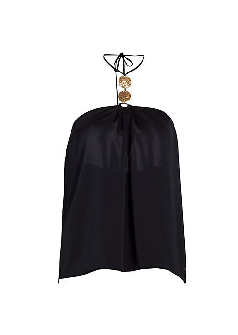Satin Luxe Halter Top