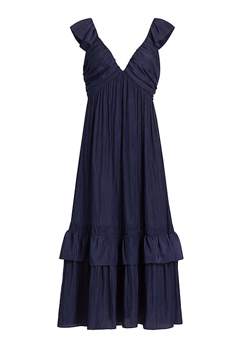 Breezy Tiered Midi Dress
