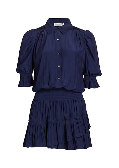 Charming Tiered Puff Dress