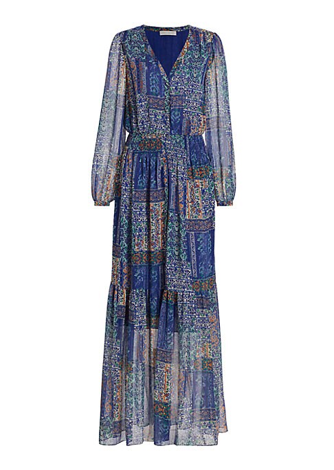 Vibrant Flowing Maxi Dress