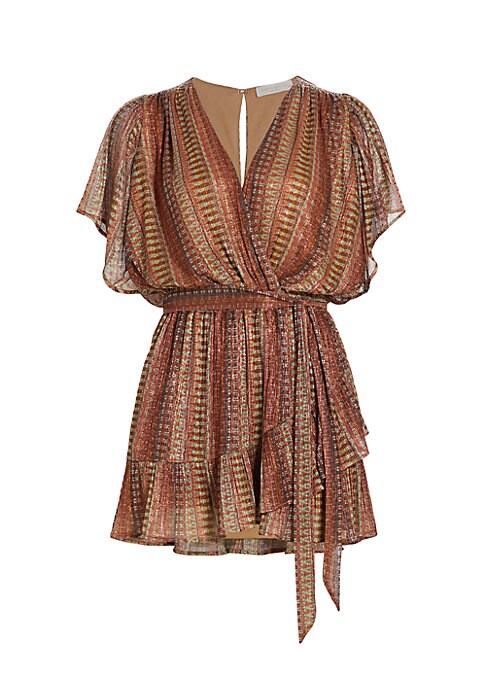 Flutter Wrap Mini Dress