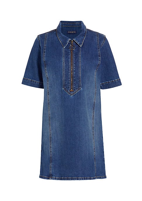 Chic Denim Shift Dress