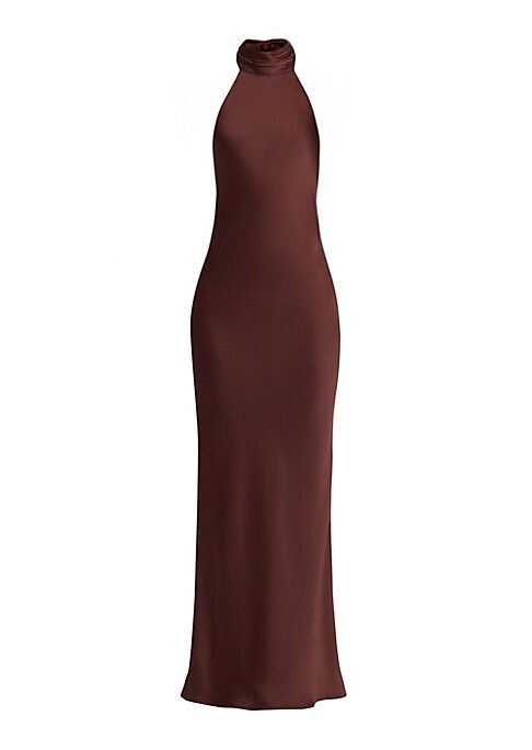 Satin Elegance Gown