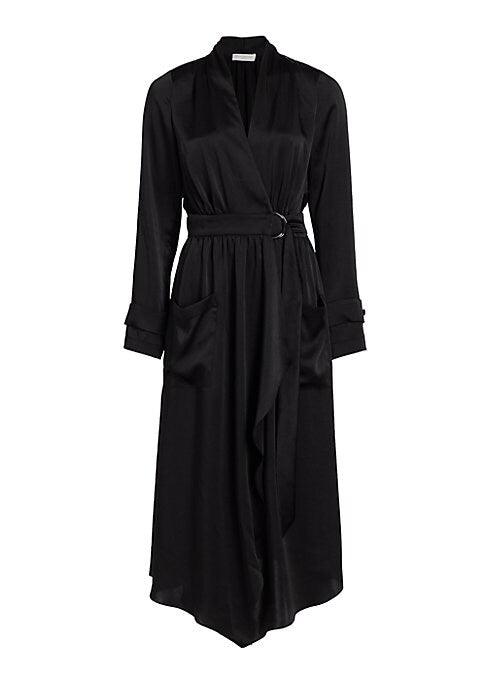 Chic Wrap Midi Dress
