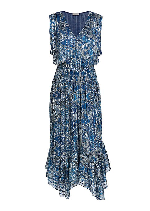 Paisley Dream Midi Dress