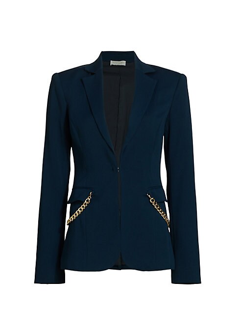 Chic Chain Detail Jacket