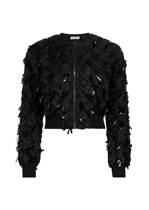 Sparkle Bomber Jacket