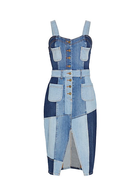 Denim Delight Sheath Dress