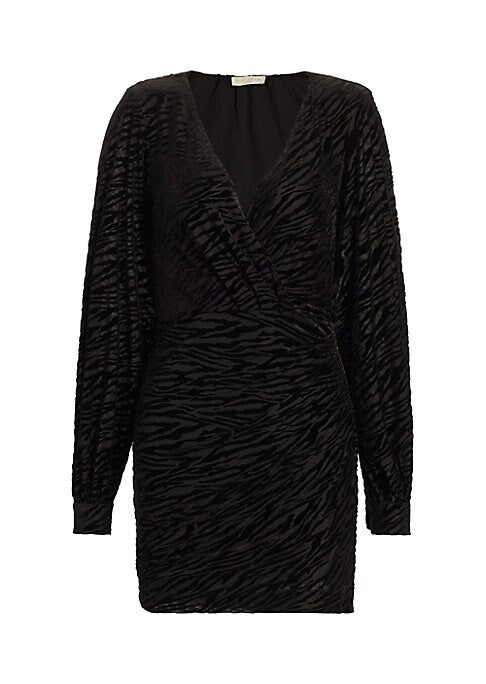 Leopard V-Neck Minidress