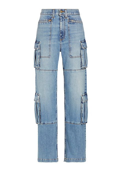 Utility Chic Straight Jeans