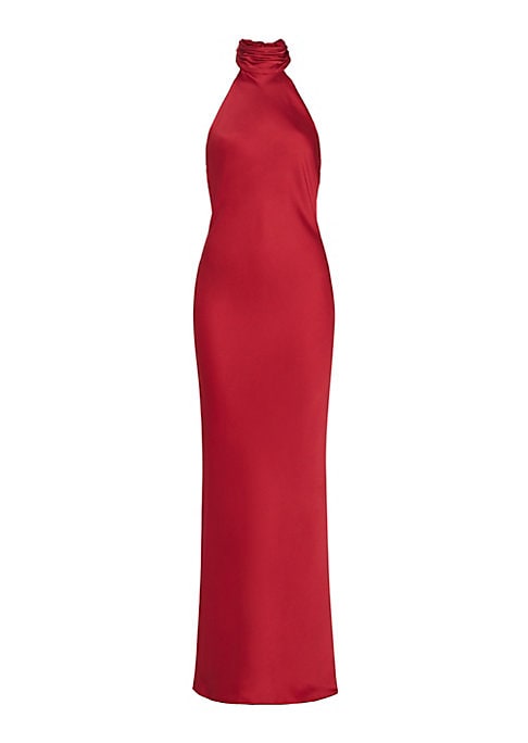 Satin Elegance Gown