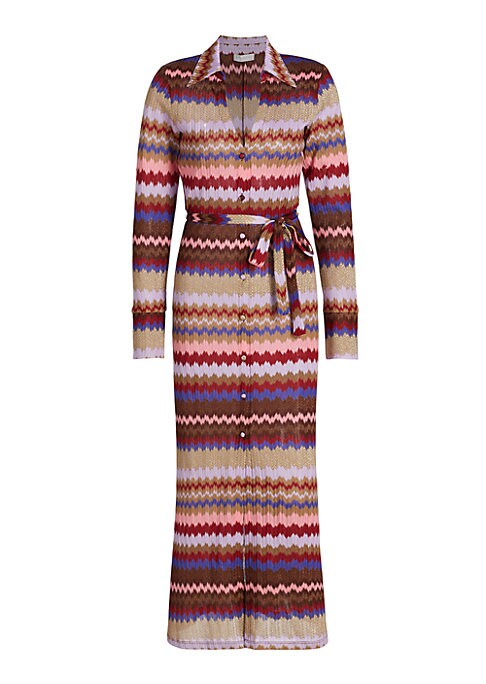 Zig Zag Elegance Dress