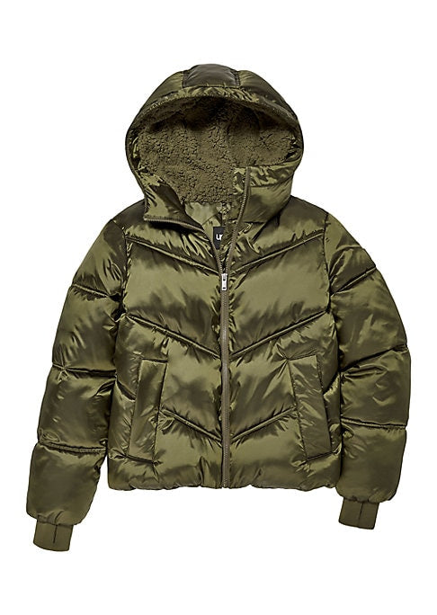 Cozy Cropped Puffer Jacket