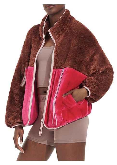 Cozy Faux Suede Jacket
