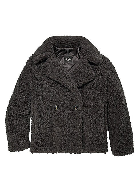 Cozy Sherpa Button Coat