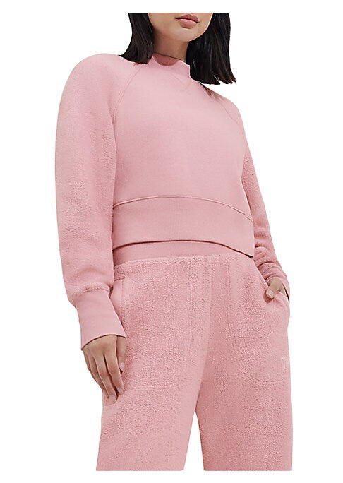 Cozy Cropped Crew Sweatshirt