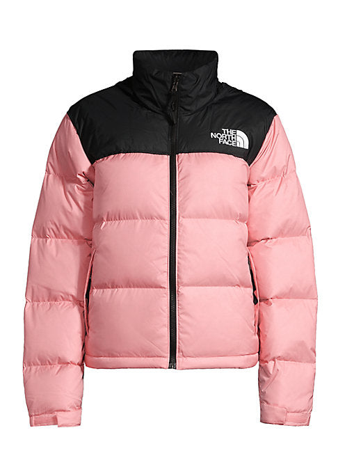 Vintage Colorblock Down Jacket