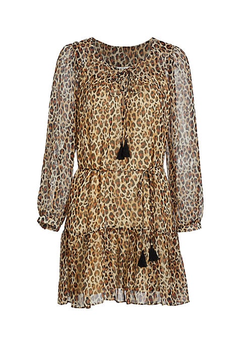 Leopard Luxe Silk Dress