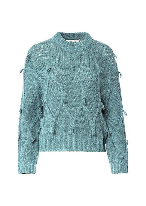 Fringe Cozy Knit Top