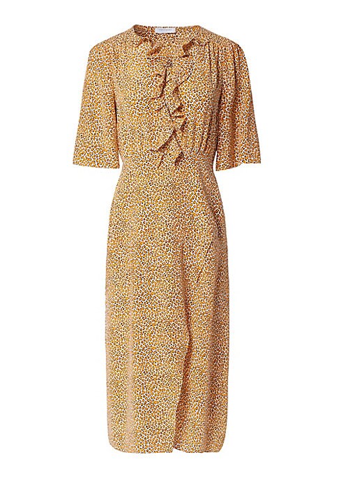 Leopard Luxe Midi Dress