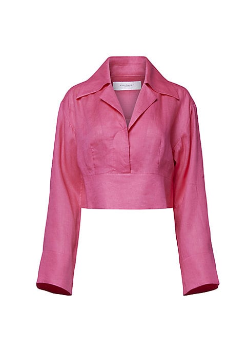 Luxe Linen Button-Up